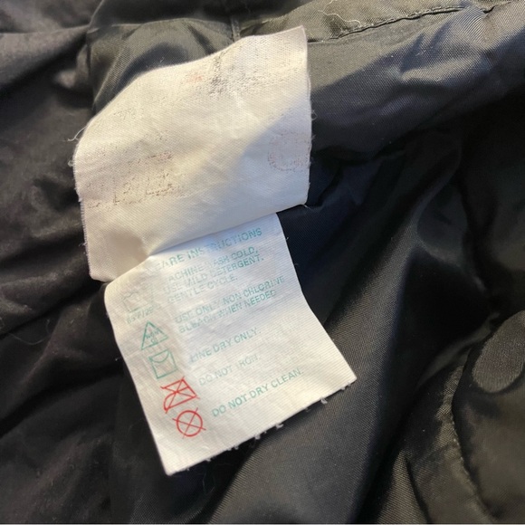 VTG Obermeyer Nell Crop Ski Bomber Jacket Black, Size 10 - Picture 12 of 13